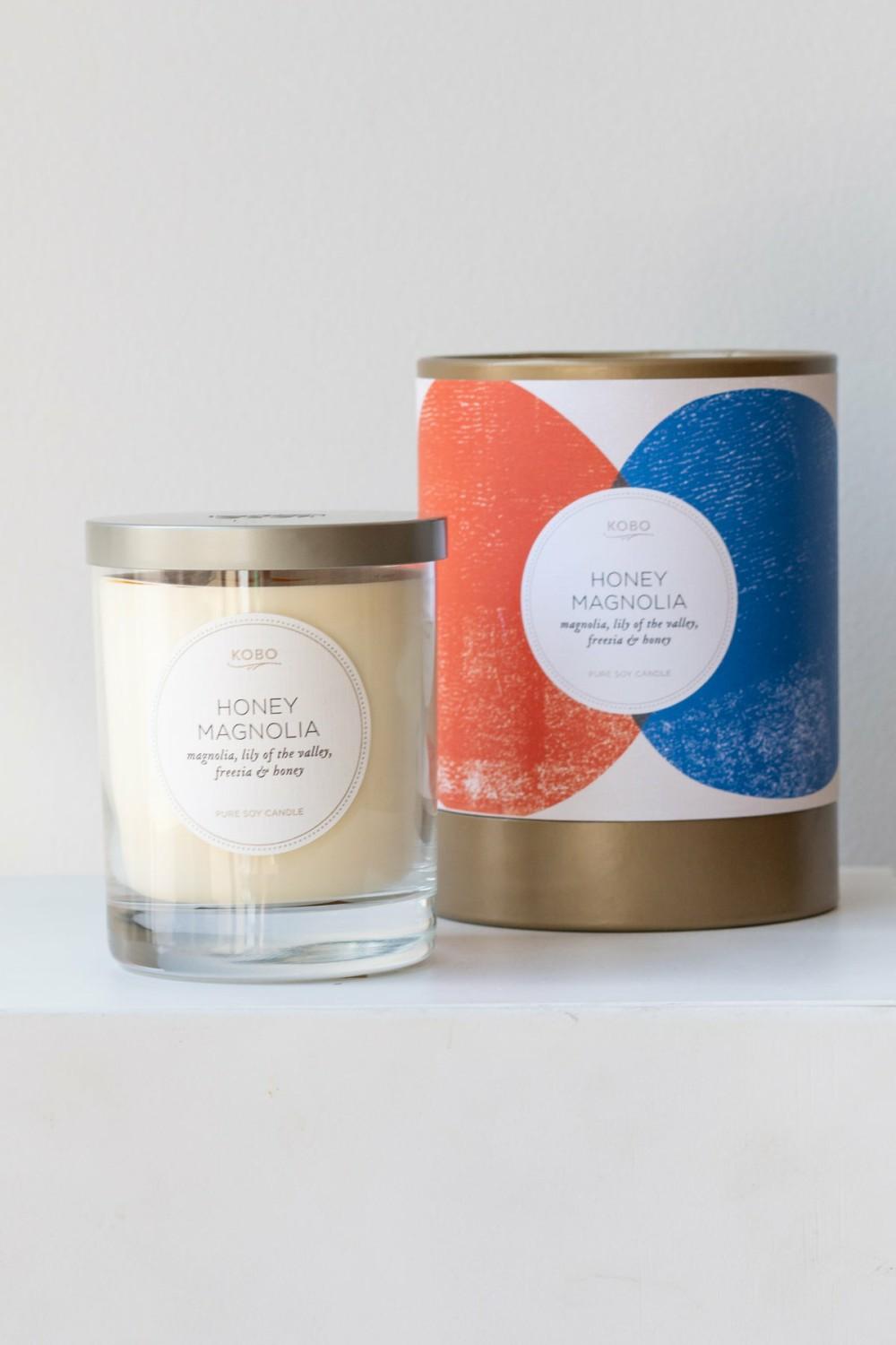 Candles & Scents |   Kobo Candle Honey Magnolia Candles & Scents Candles & Scents