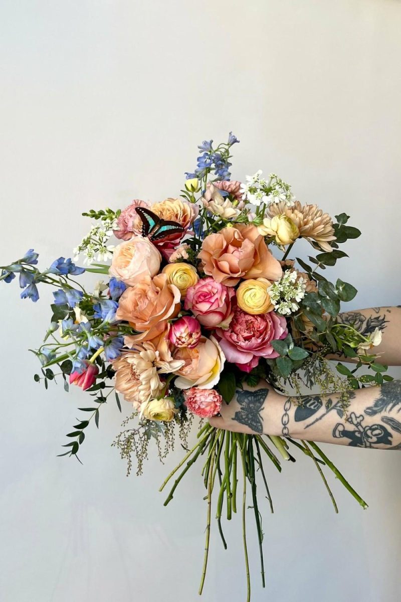 Fresh Floral |   Floral Arrangement Butterflies Floral Fresh Floral