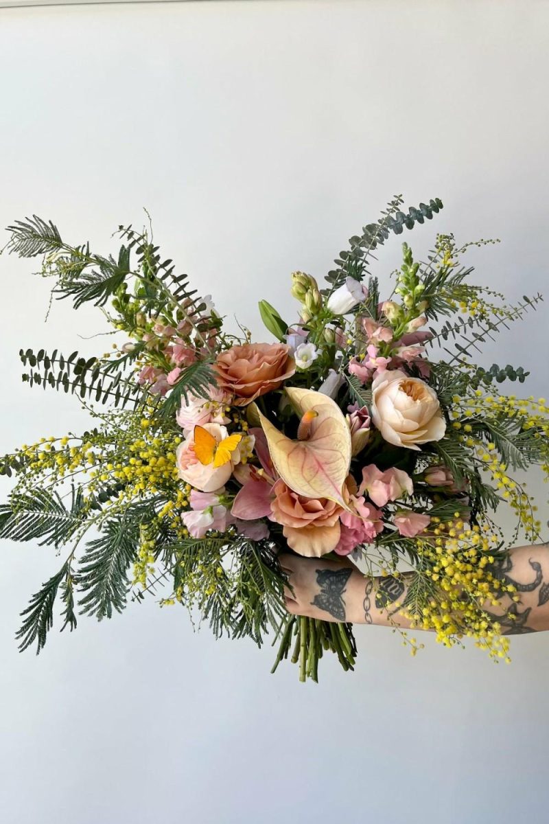 Fresh Floral |   Floral Arrangement Butterflies Floral Fresh Floral