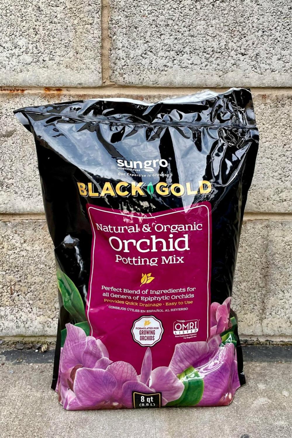 Garden Accessories |   Black Gold Orchid Mix 8 Quart Garden Garden Accessories