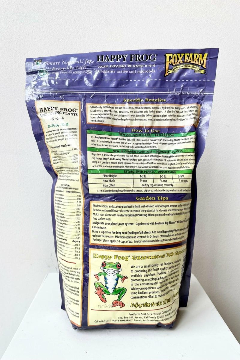 Garden Accessories |   Happy Frog Fertilizer Acid-Loving 4Lb Garden Garden Accessories