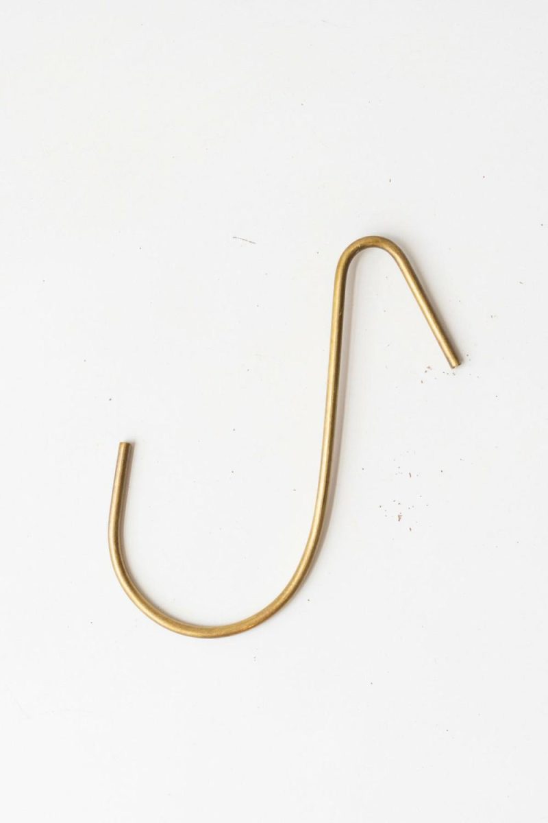 Garden Accessories |   Hook Brass Medium Garden Garden Accessories