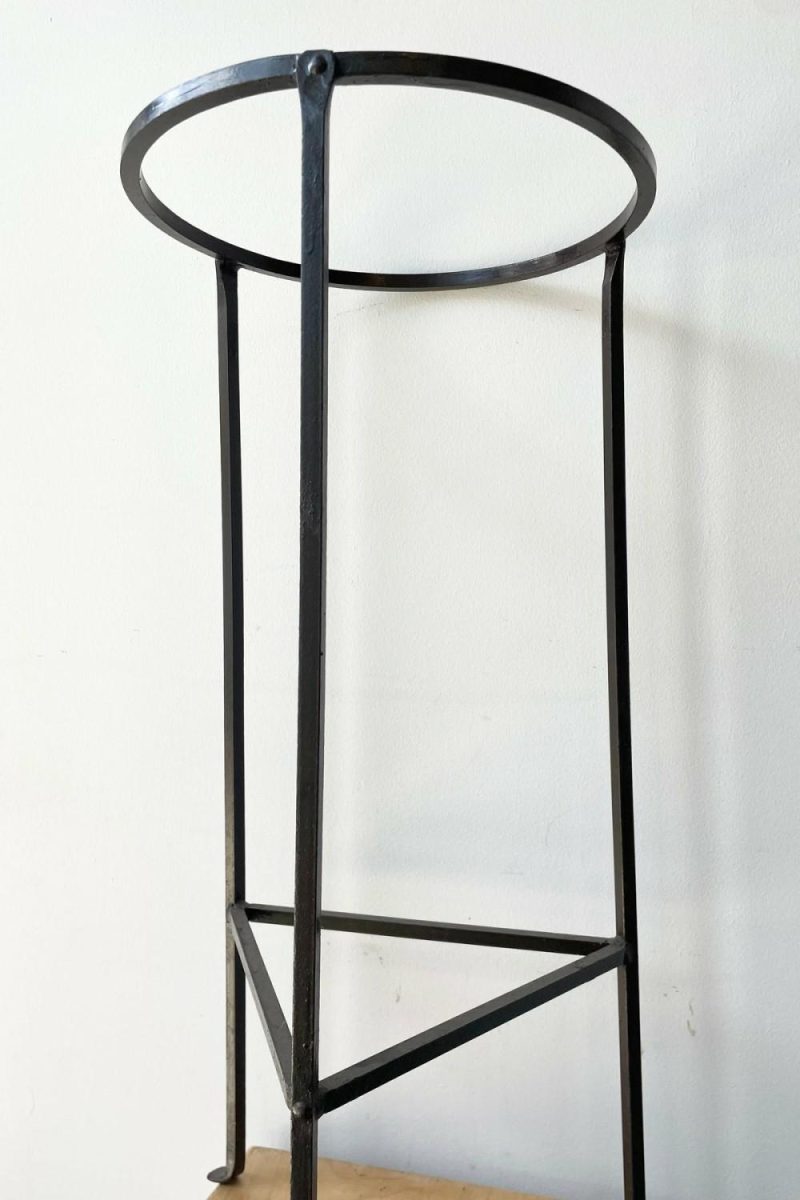 Garden Accessories |   Iron Plant Stand Medium 12″ D X 26.5″ H Garden Garden Accessories