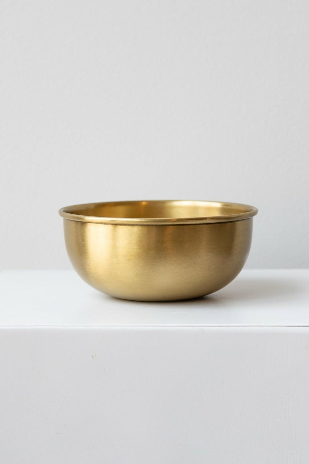 Home Accessories |   Bowl Brass Large Home Home Accessories