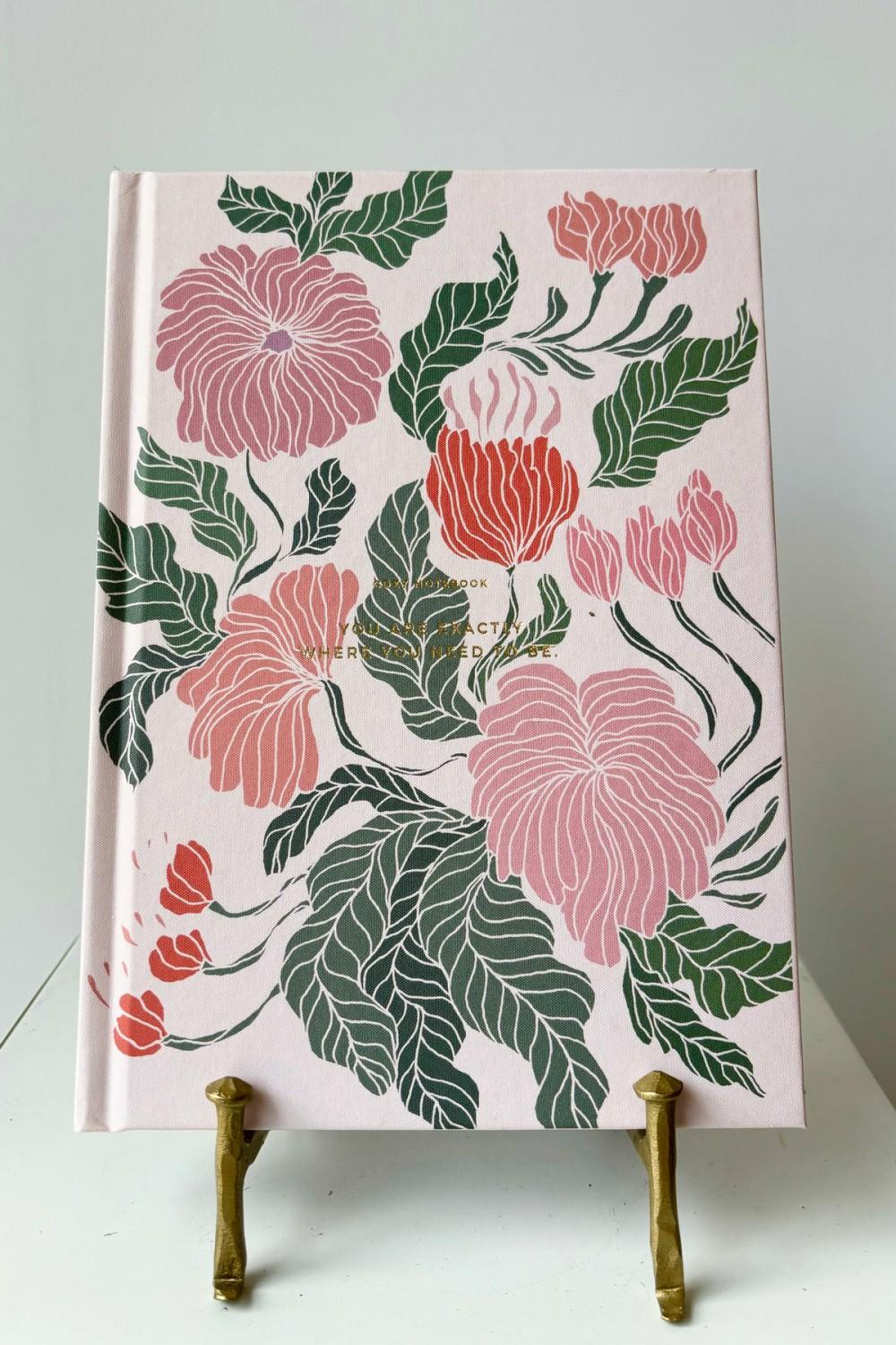 Home Accessories |   Floral Peace Lily Notebook Home Home Accessories