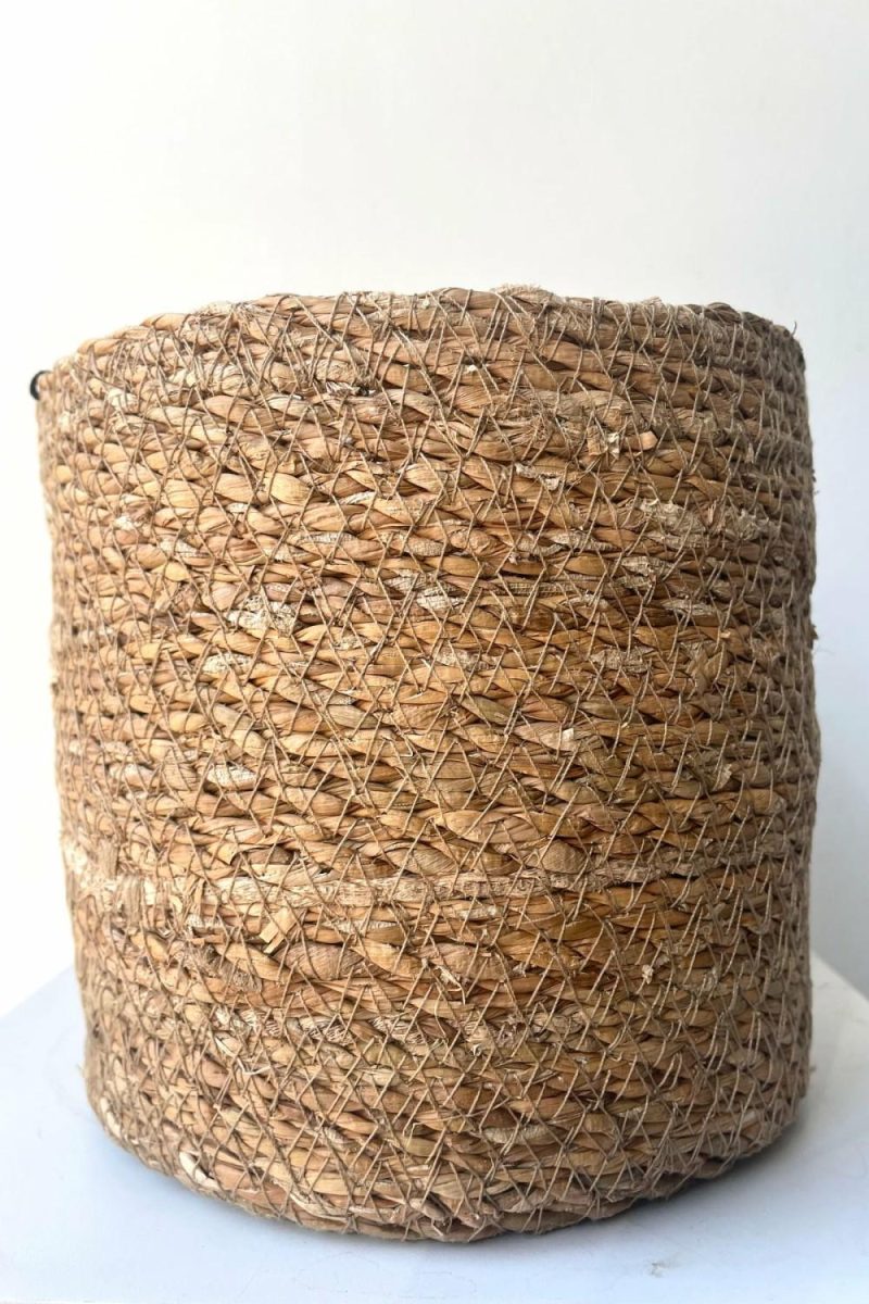 Home Accessories |   Seagrass Basket With Liner 6.25″ Home Home Accessories