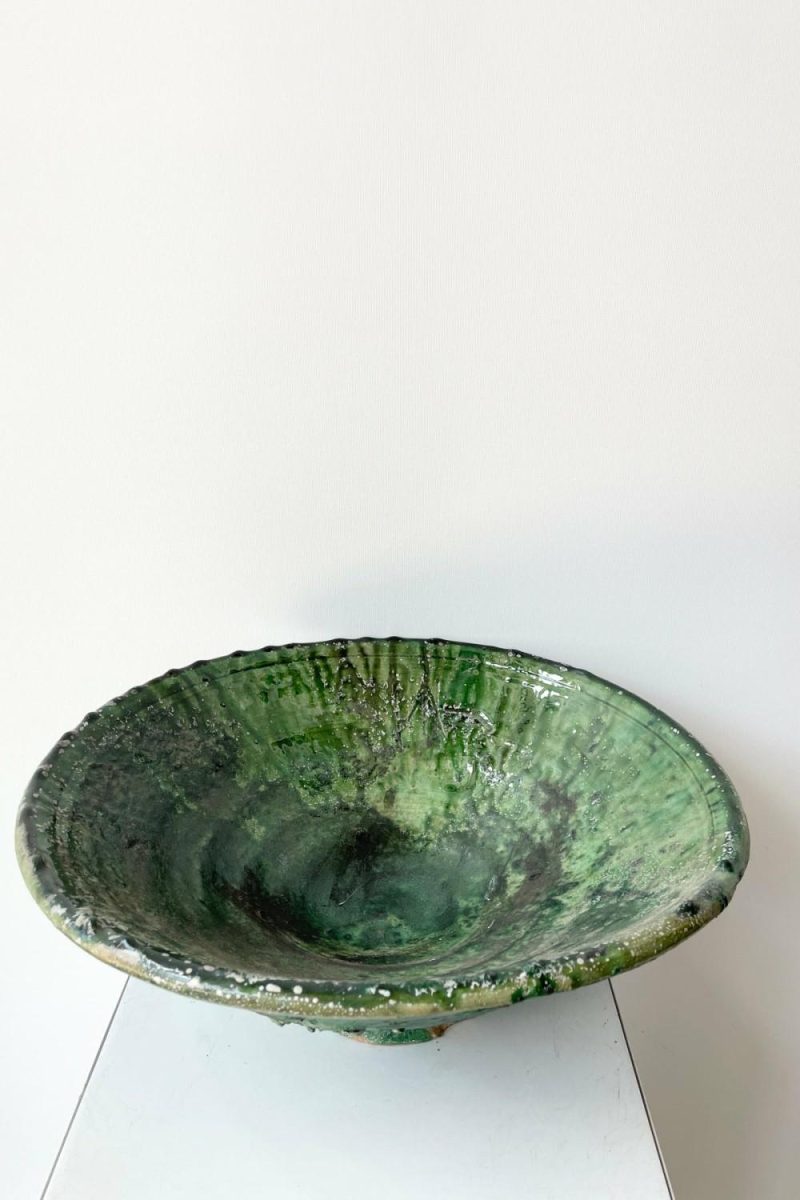 Home Accessories |   Tamegroute Green Bowl Large Home Home Accessories