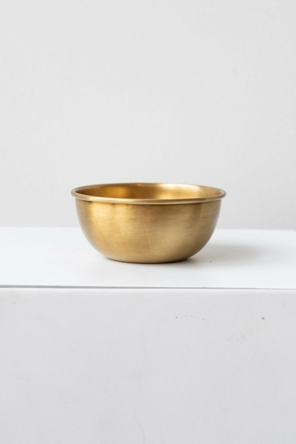 Kitchen & Table |   Bowl Brass Medium Home Kitchen & Table