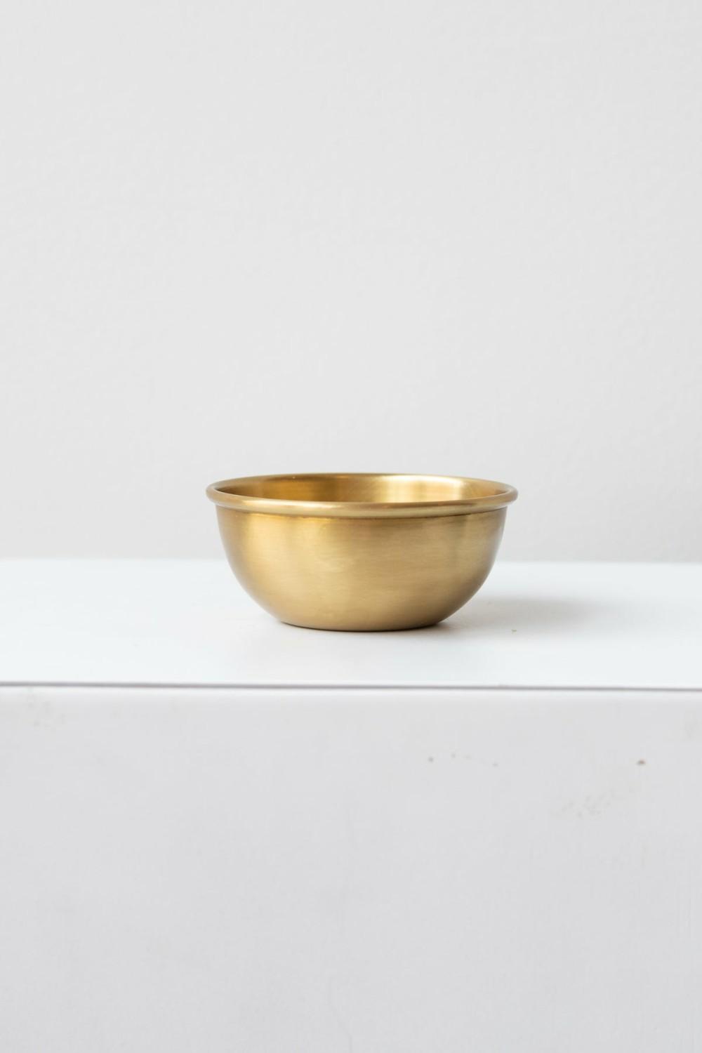 Kitchen & Table |   Bowl Brass Small Home Kitchen & Table