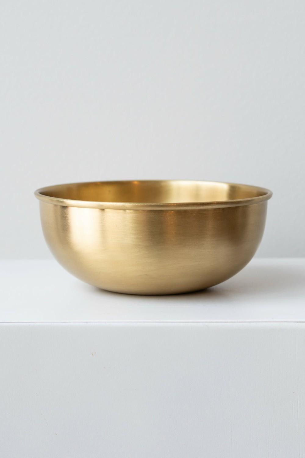 Kitchen & Table |   Bowl Brass Xlarge Home Kitchen & Table