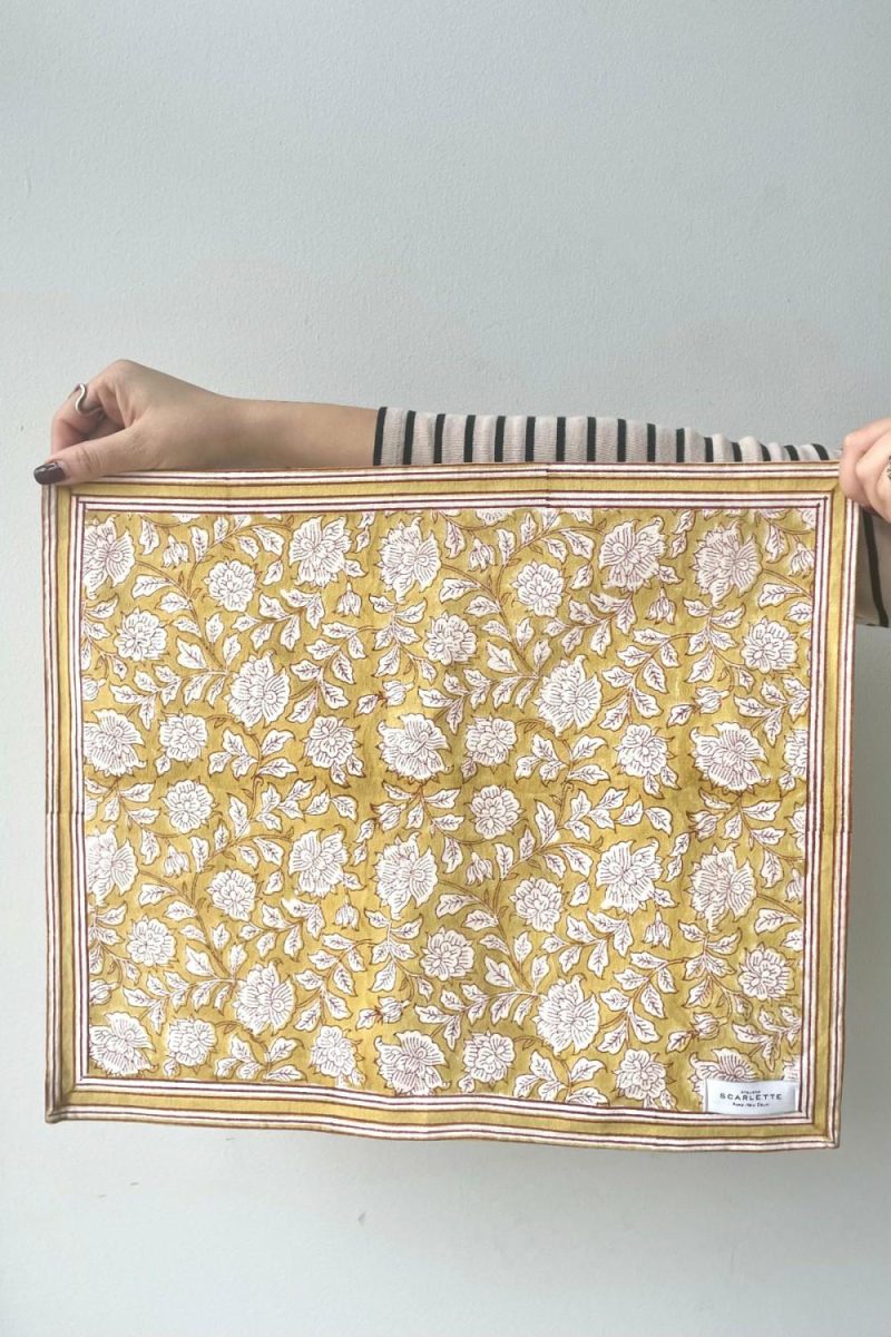 Kitchen & Table |   Cotton Placemat Soleil Home Kitchen & Table