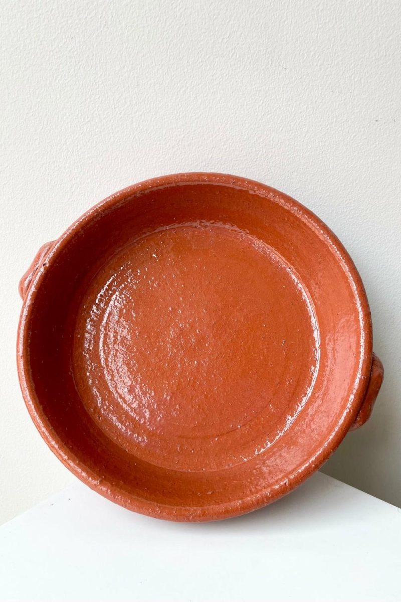 Kitchen & Table |   Roasting Dish Terra Cotta Large Home Kitchen & Table