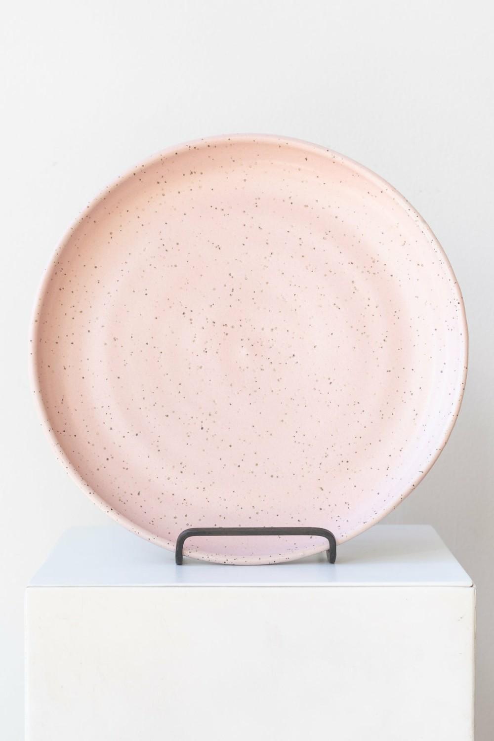 Kitchen & Table |   Rose Quartz Pastel Dinner Plate Home Kitchen & Table