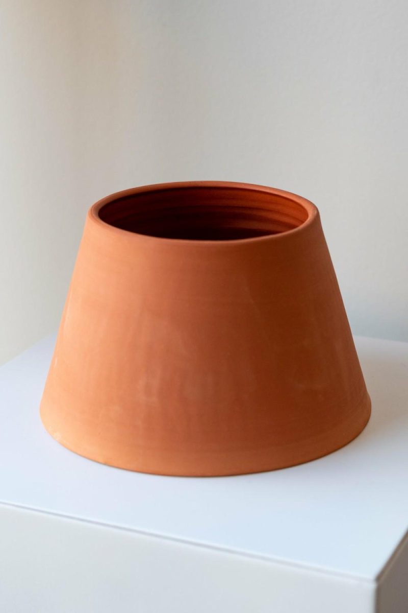 Planters |   Angled Vase Terra Cotta Garden Planters