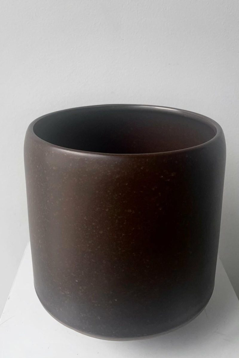 Planters |   Hagi Cachepot Vase Brown Garden Planters