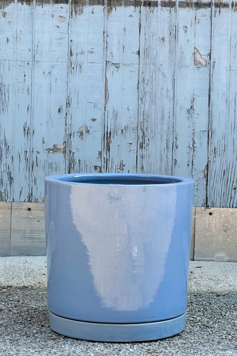 Planters |   I/O2 Steel Cylinder Planter Large Garden Planters