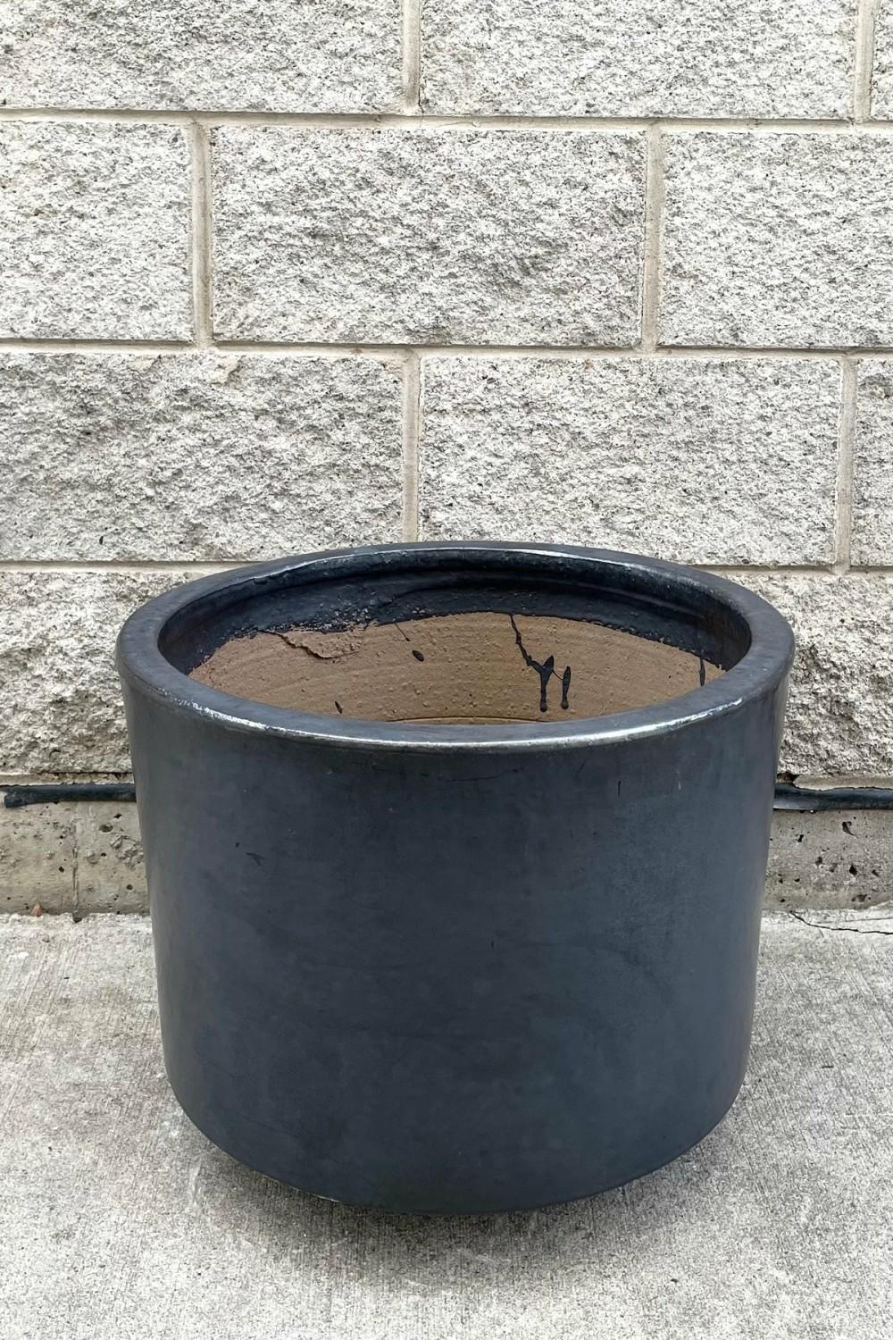 Planters |   Lara Graphite Planter Large Garden Planters