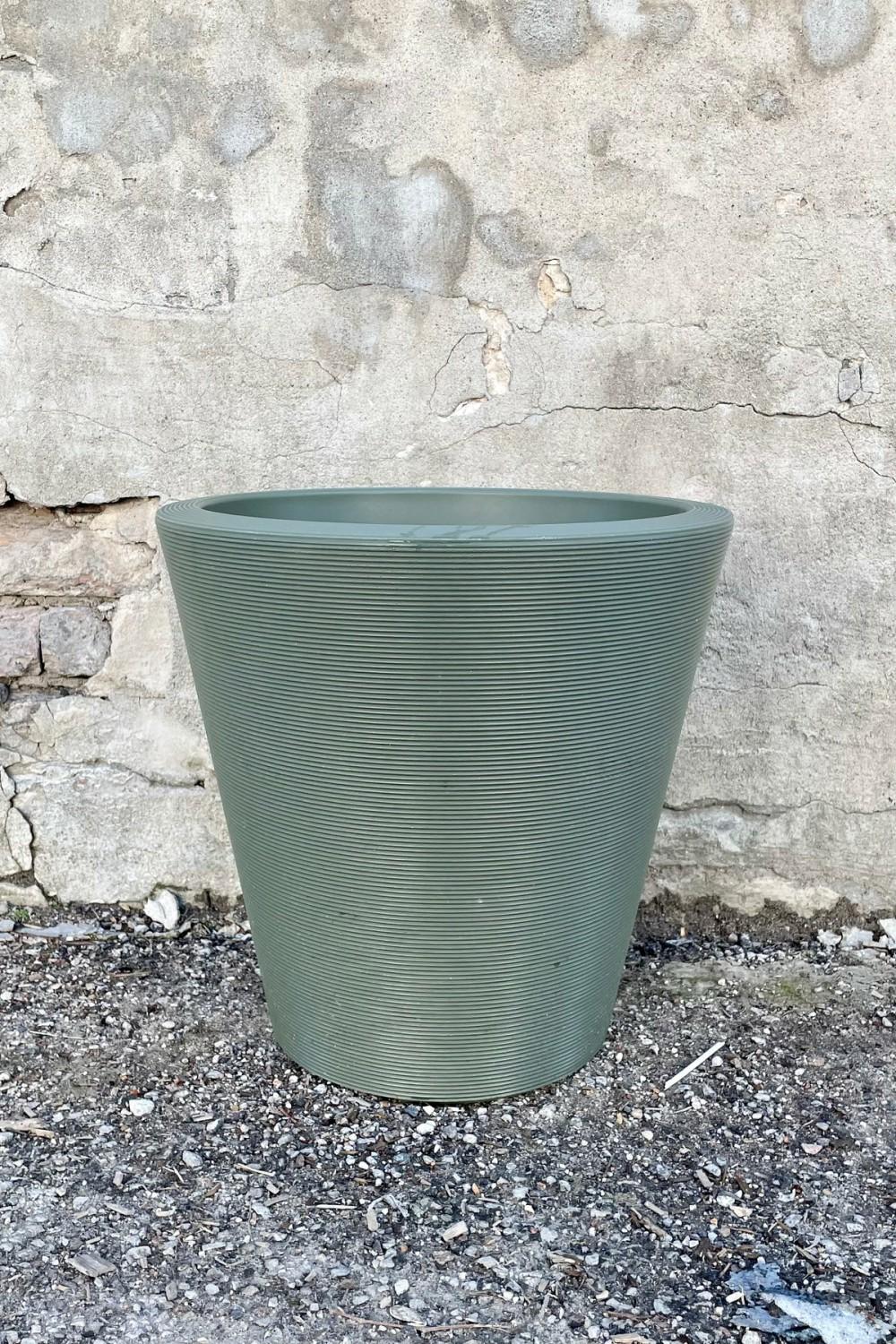 Planters |   Madison Olive Planter 16″ Garden Planters