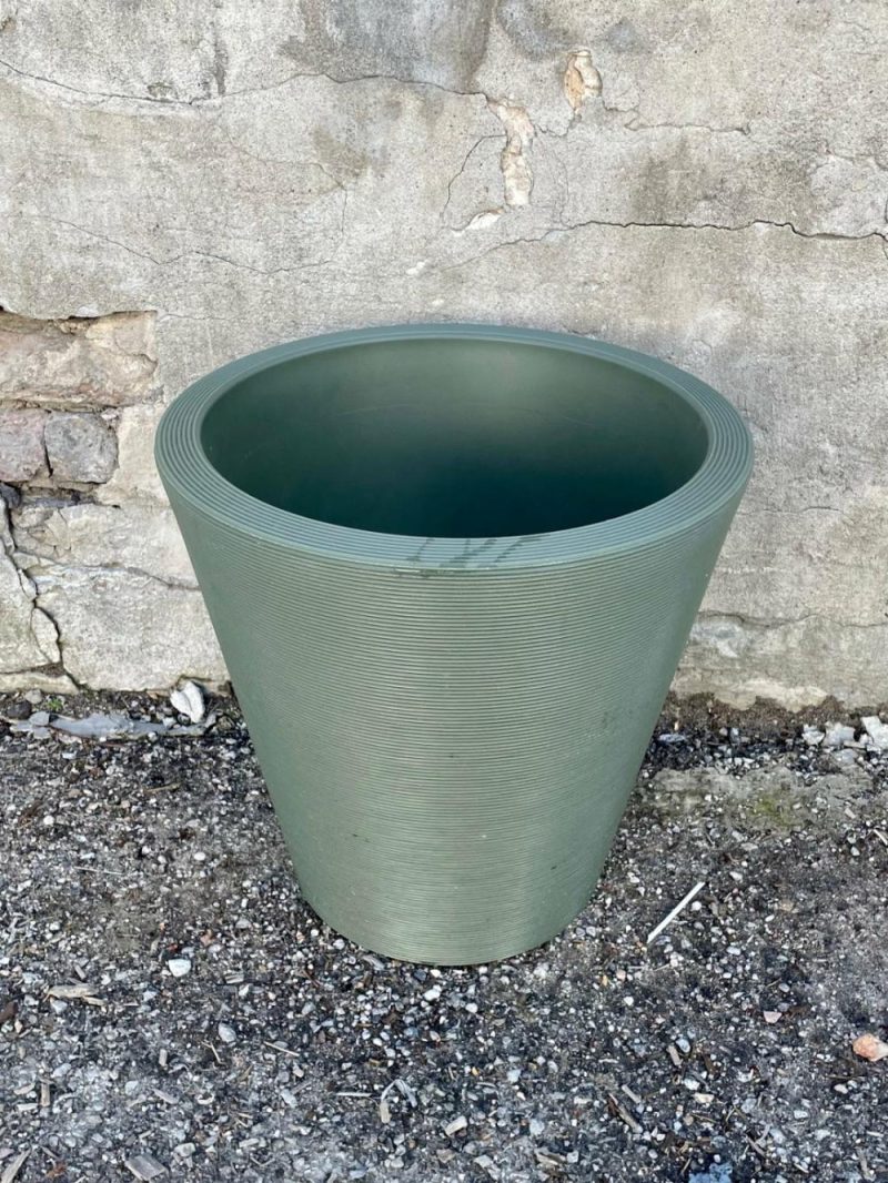 Planters |   Madison Olive Planter 16″ Garden Planters