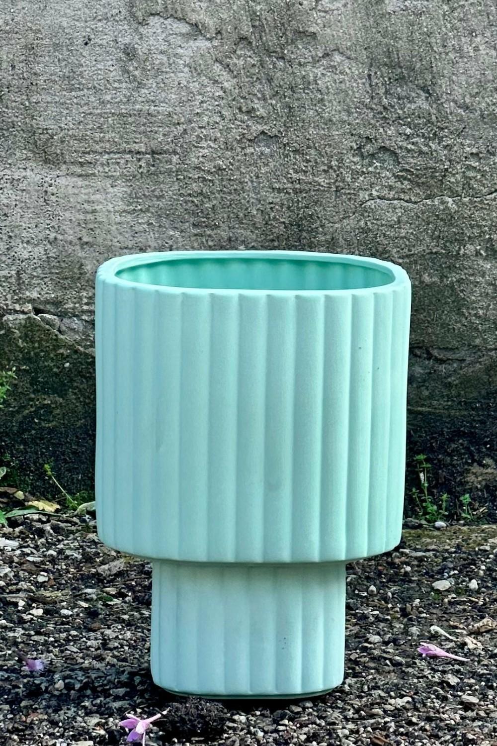 Planters |   Modular Stack Planter Mint Garden Planters