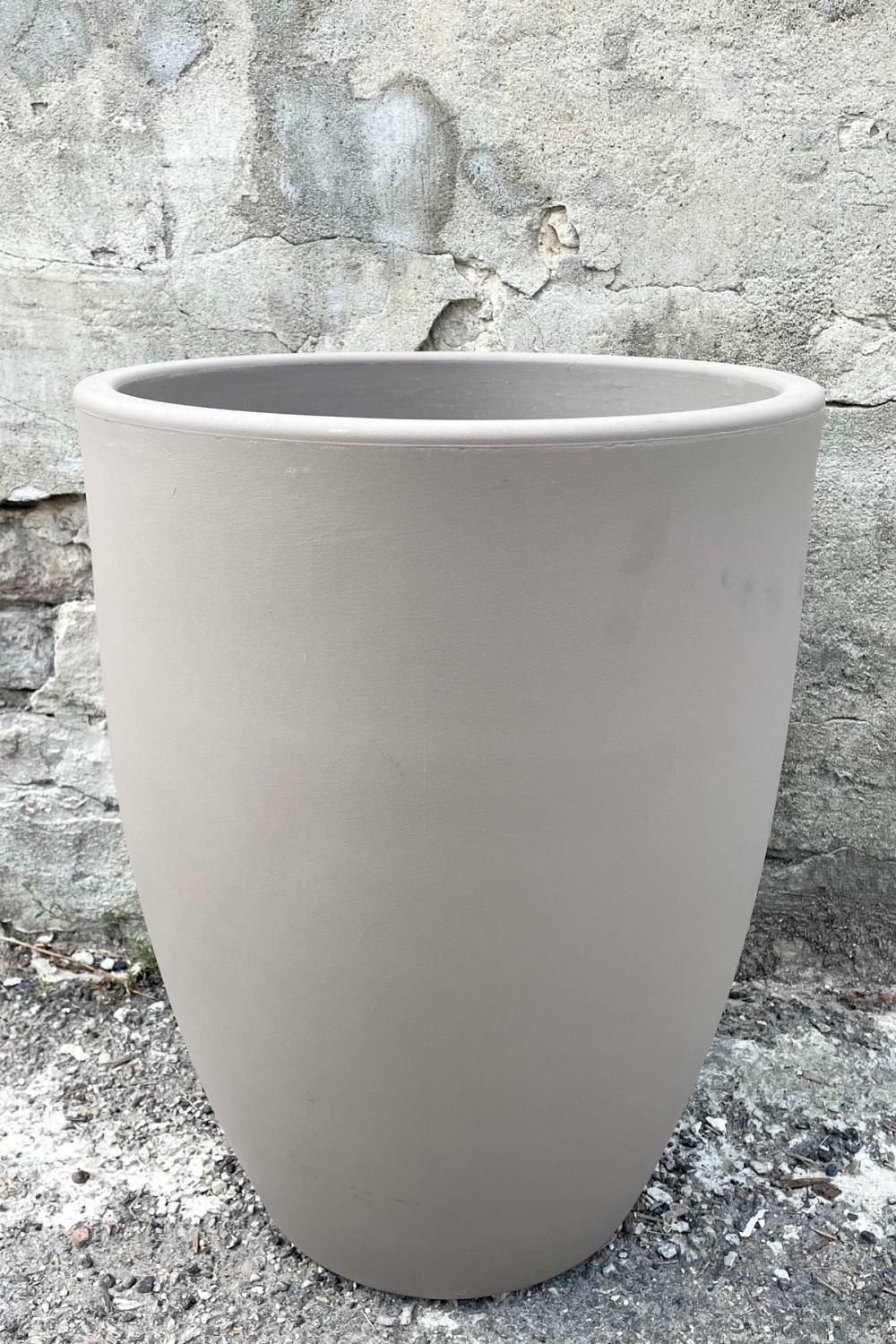 Planters |   Porto 20″ Taupe Planter Garden Planters