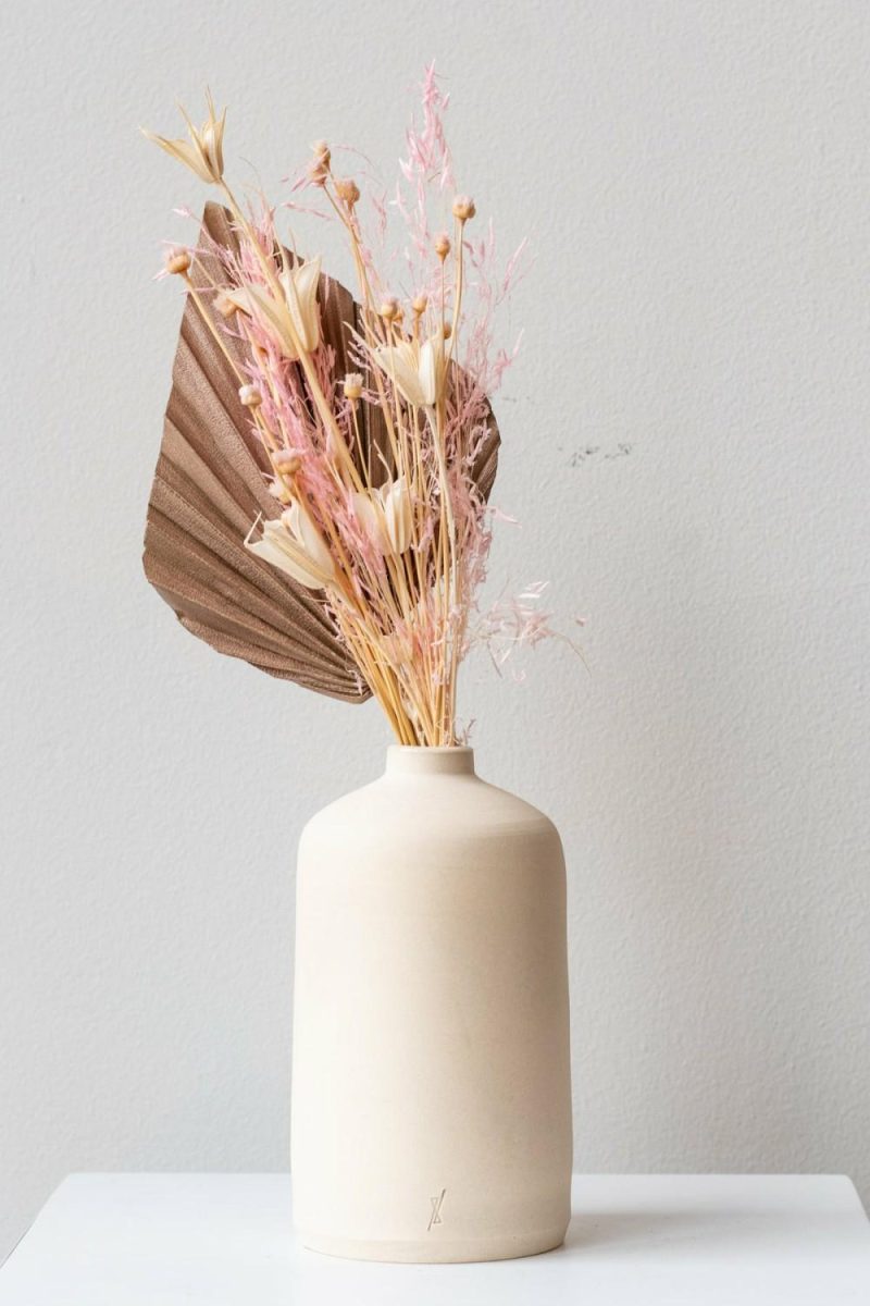 Vases |   Bud Vase Ivory Small Floral Vases