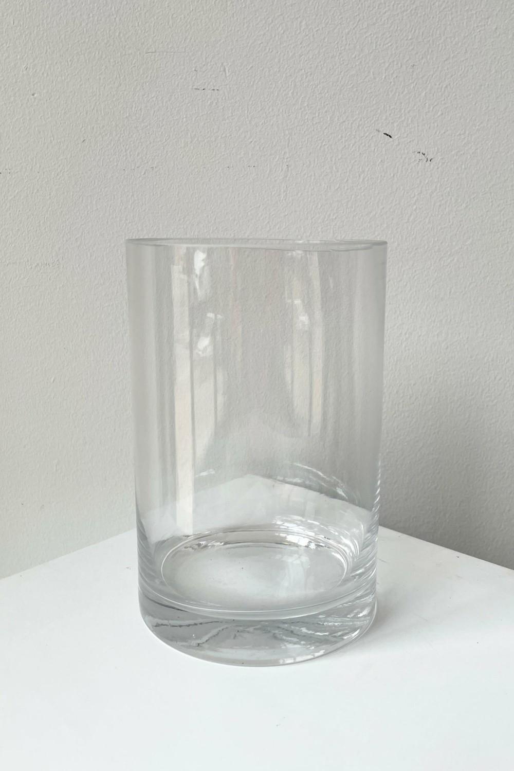 Vases |   Clear Vase 6″H X 4″D Floral Vases