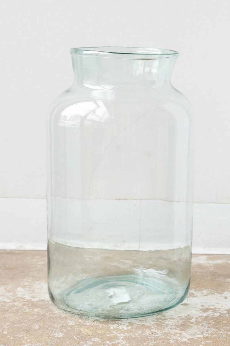 Vases |   Mason Jar – 20L Clear Floral Vases