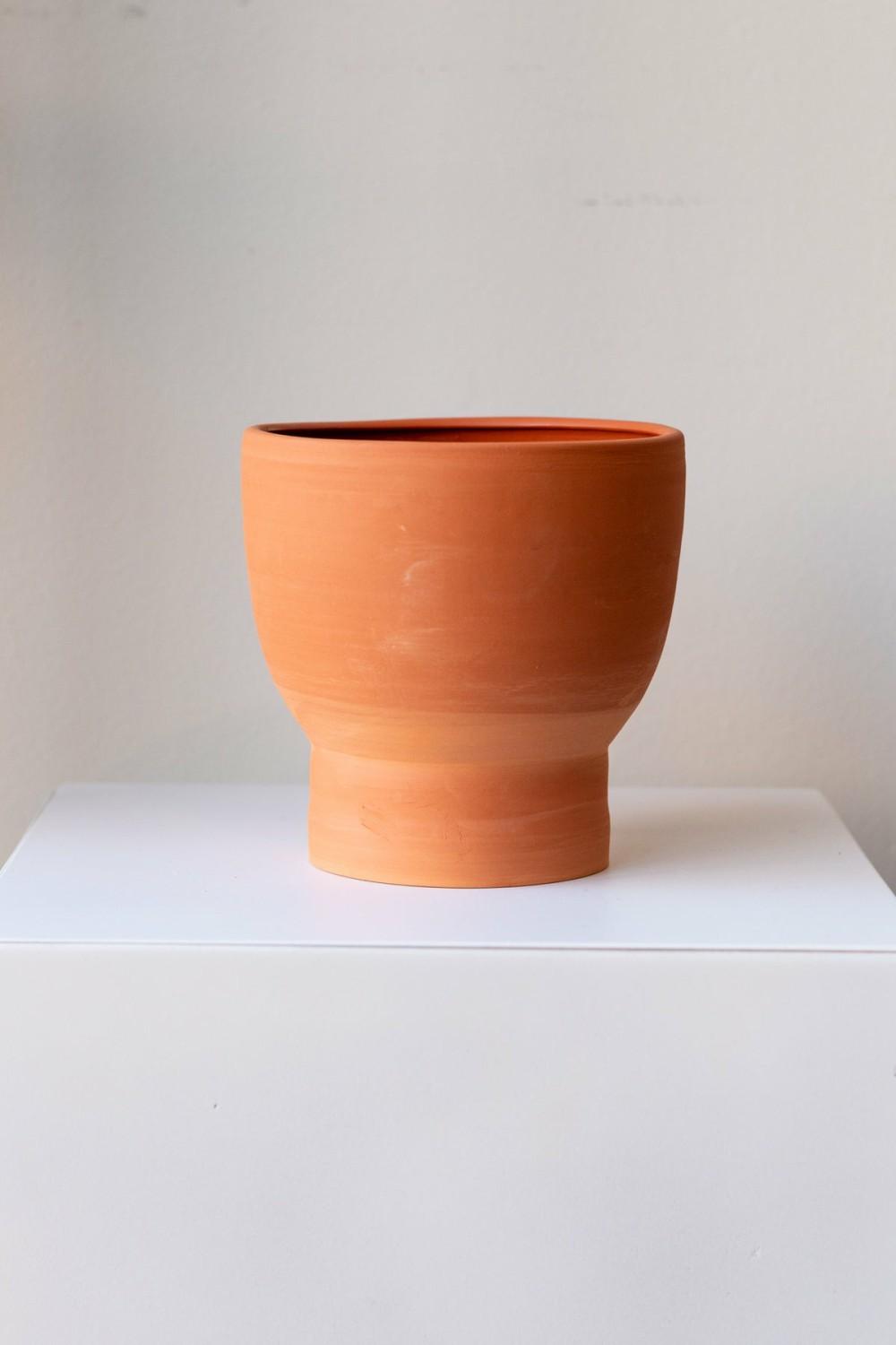 Vases |   Modern Compote Terra Cotta 4.5X4.5″ Floral Vases