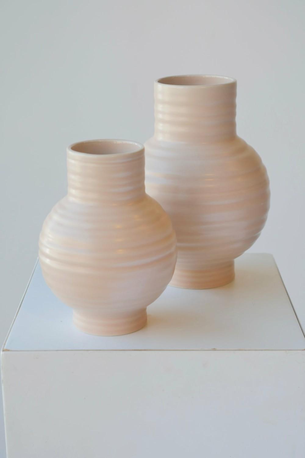 Vases |   Essential Blush Ceramic Vase Small Floral Vases