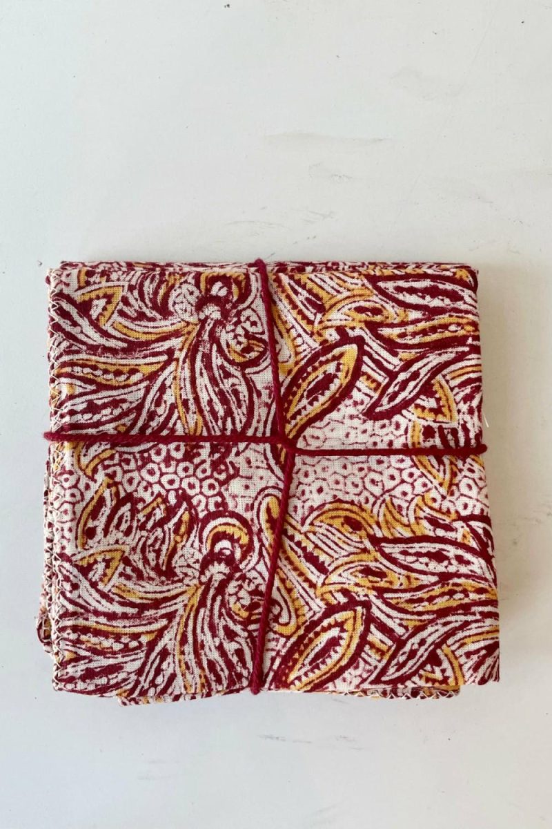 Kitchen & Table |   Cotton Napkins Acacia, Set Of Four Home Kitchen & Table