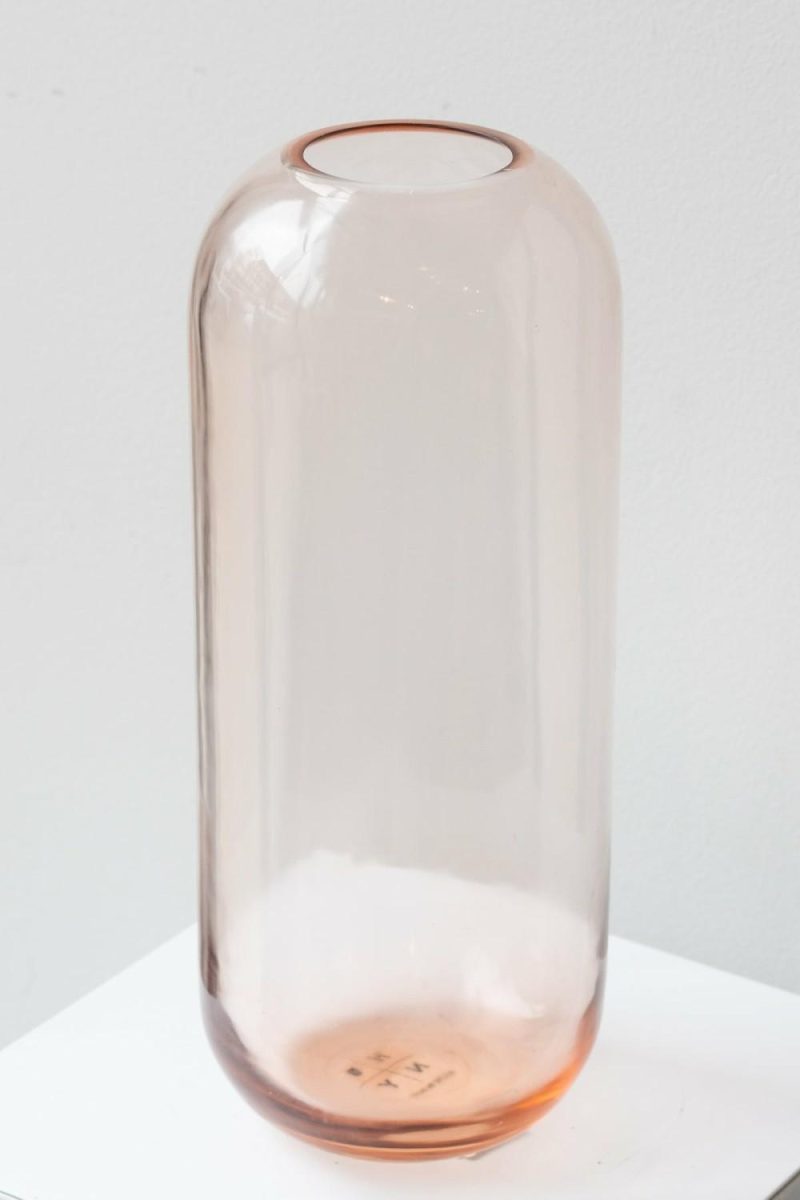 Vases |   Aurora Pill Vase Blush Large Floral Vases