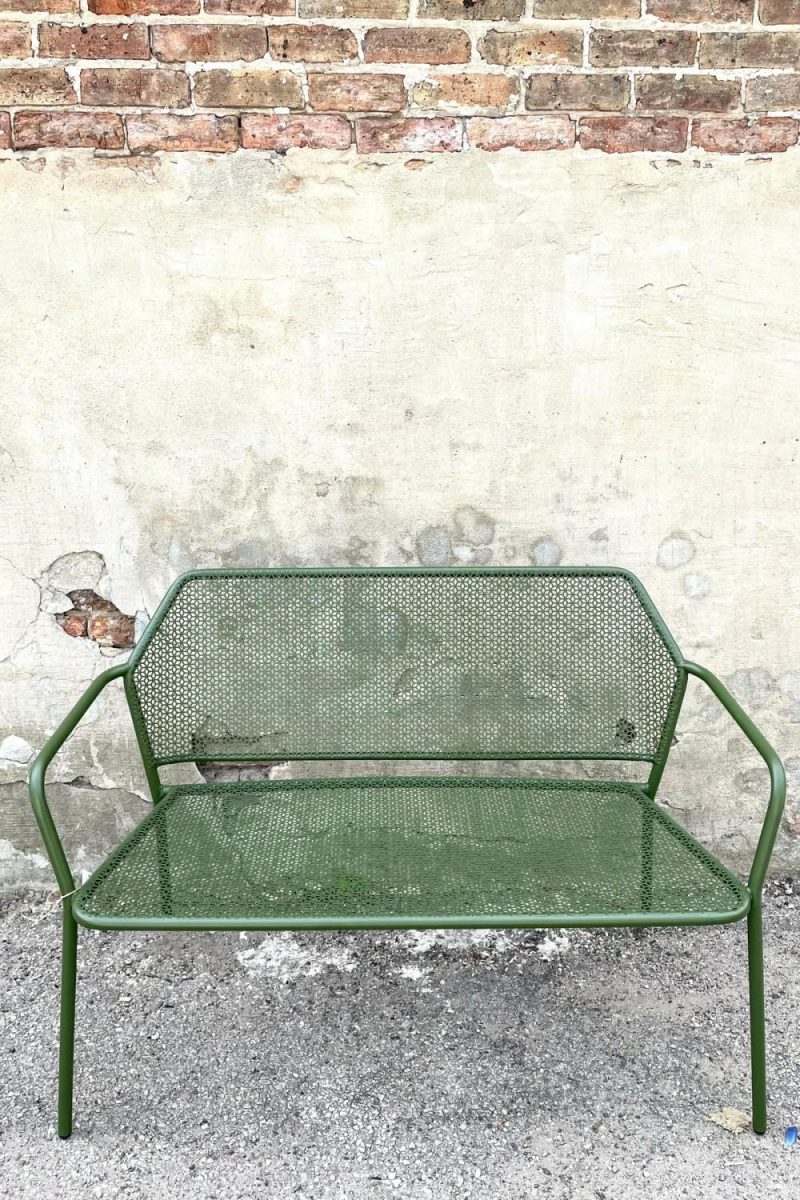 Garden Accessories |   Martini Iron Garden Bench Moss Garden Garden Accessories